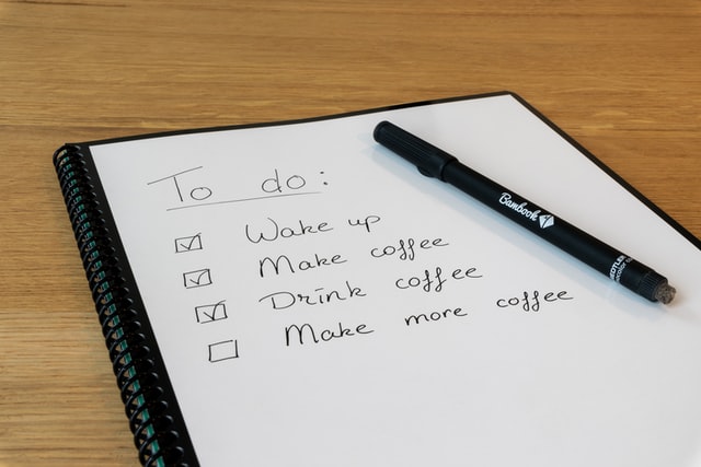 to-do list - how to organize my life