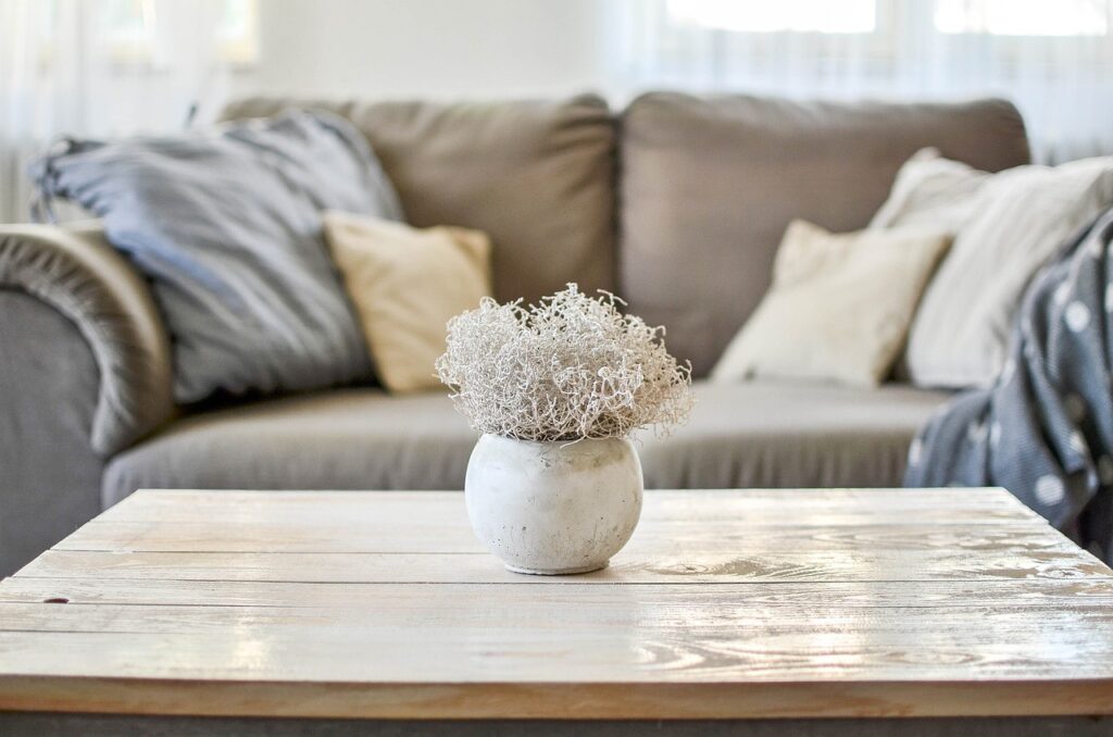 hygge living room - hospitality tips for moms